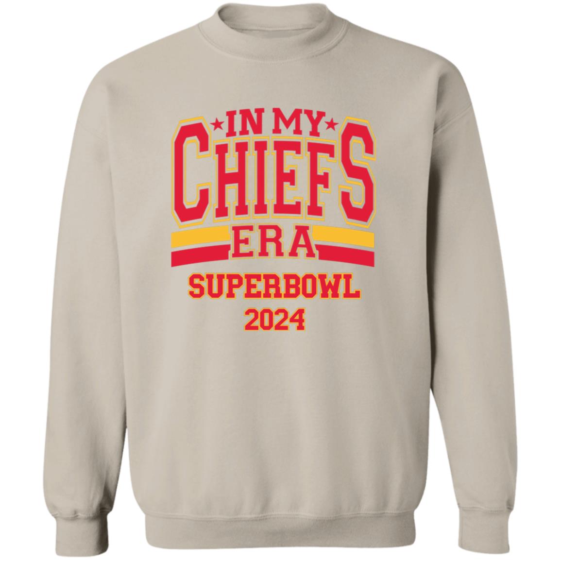 In My Chiefs ERA - Kelce Loves Taylor 2024 Sweatshirt – Gifts We Have