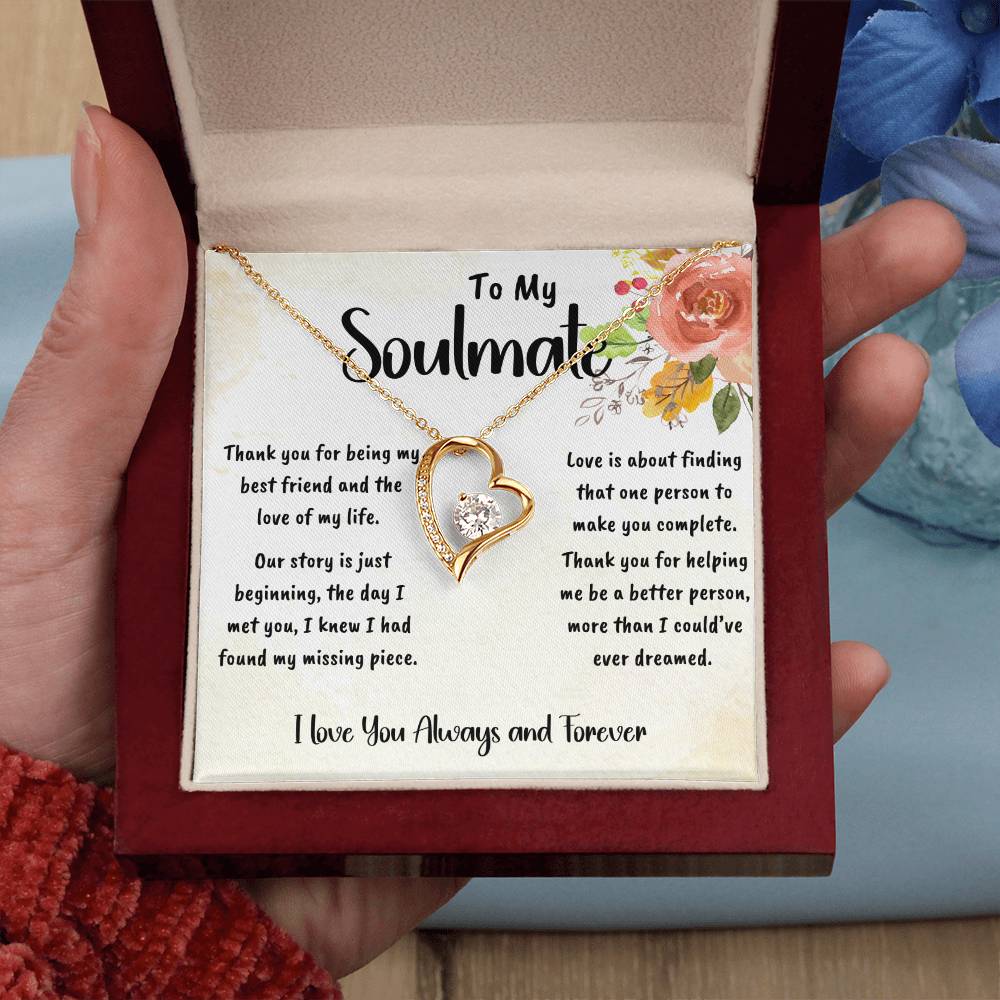To My Soulmate Forever Love Necklace - Gifts We Have