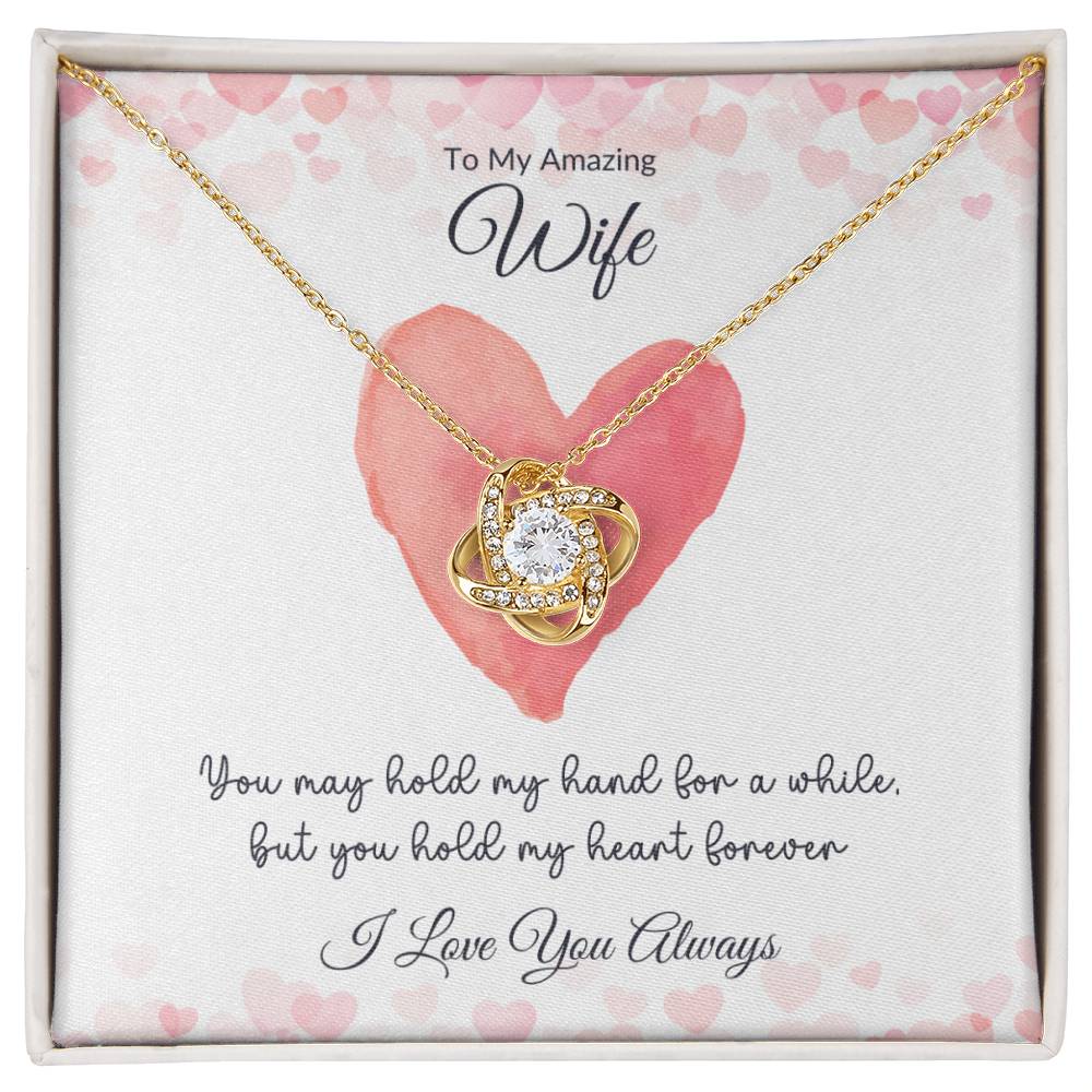 To My Wife Knot Necklace - Gifts We Have