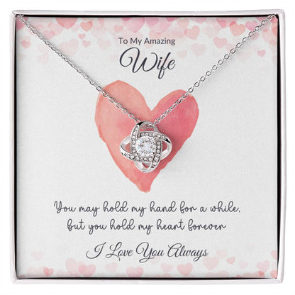 To My Wife Knot Necklace - Gifts We Have