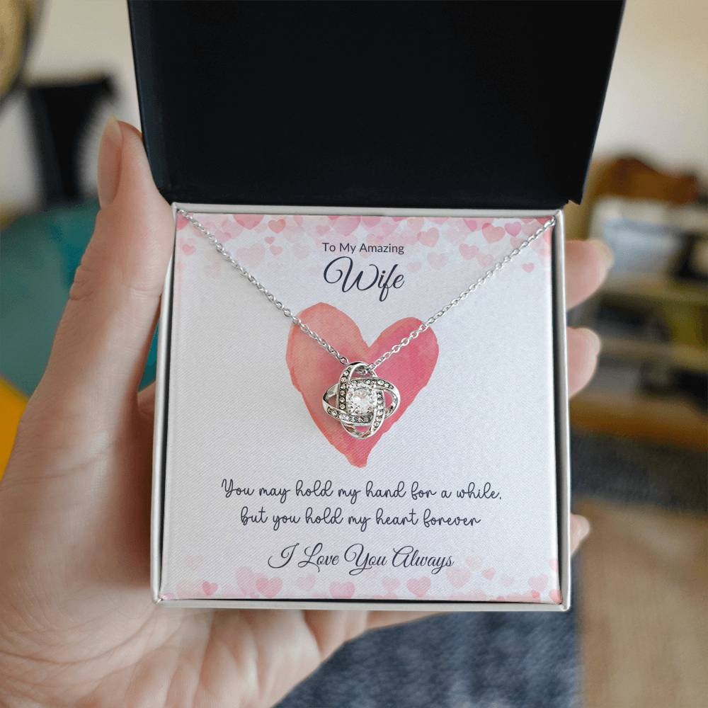 To My Wife Knot Necklace - Gifts We Have