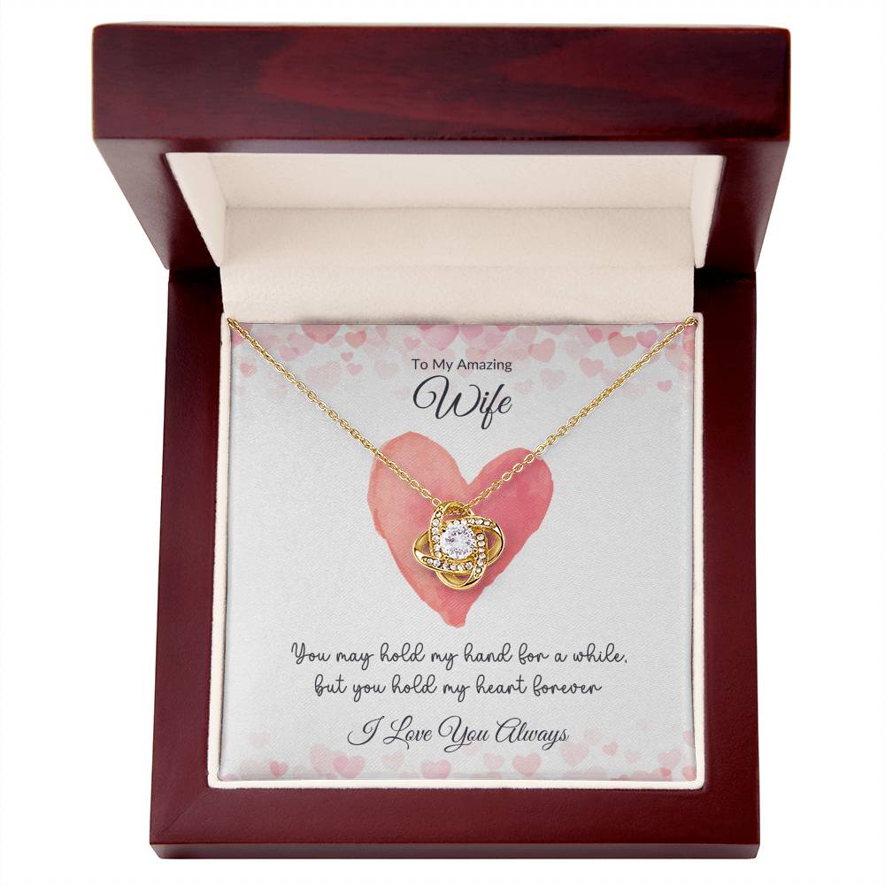 To My Wife Knot Necklace - Gifts We Have