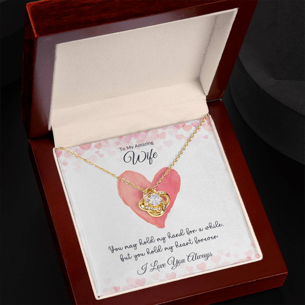 To My Wife Knot Necklace - Gifts We Have