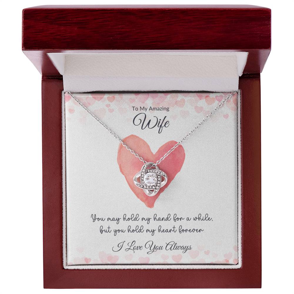 To My Wife Knot Necklace - Gifts We Have