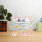Thank you Mom Acrylic Puzzle Plaque