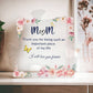 Thank you Mom Acrylic Puzzle Plaque