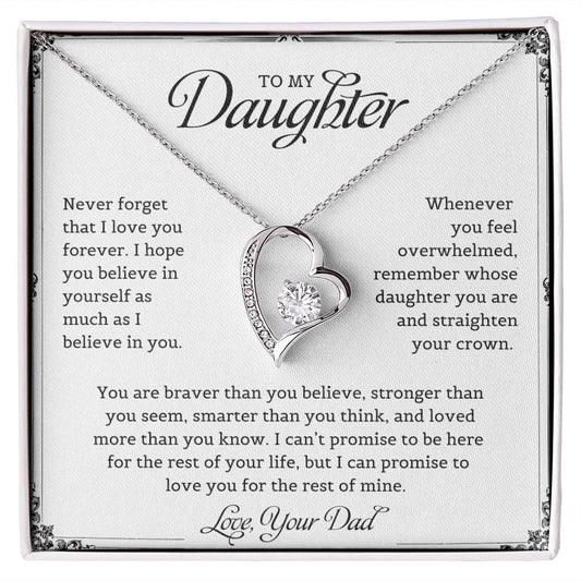 To My Daughter | Forever Love Necklace - Gifts We Have