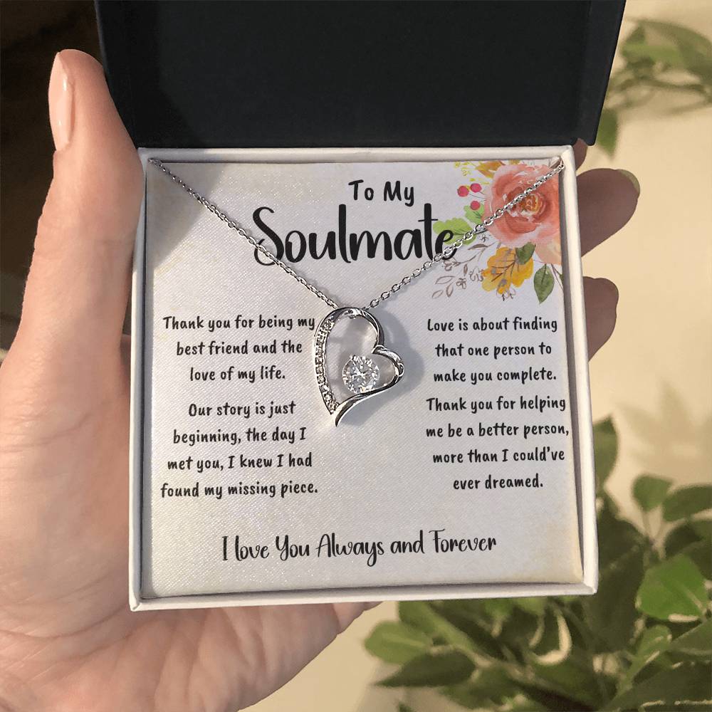 To My Soulmate Forever Love Necklace - Gifts We Have