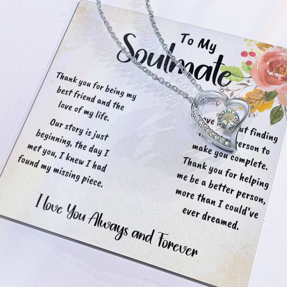 To My Soulmate Forever Love Necklace - Gifts We Have