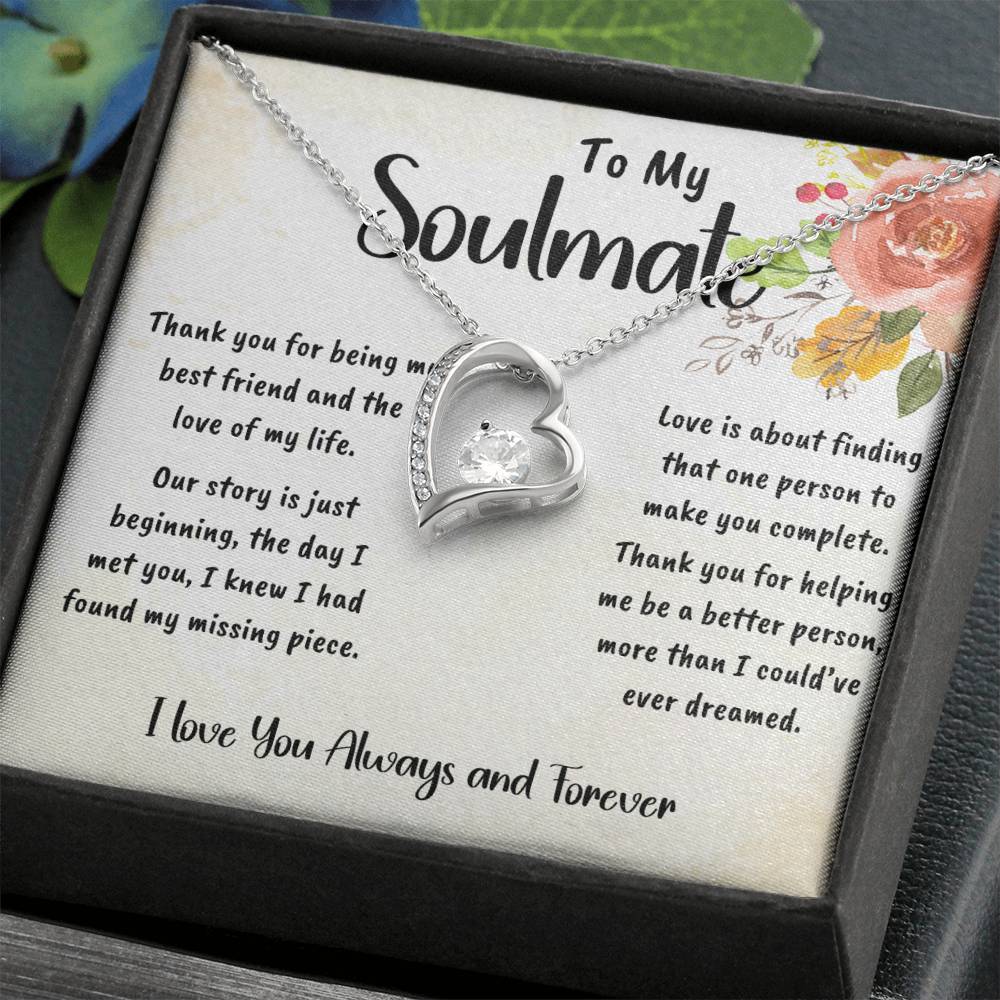 To My Soulmate Forever Love Necklace - Gifts We Have