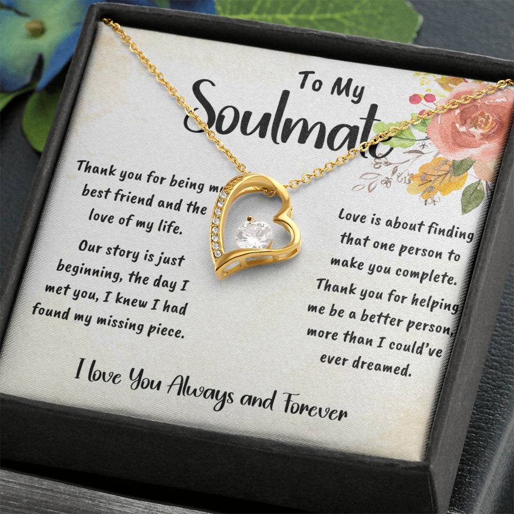 To My Soulmate Forever Love Necklace - Gifts We Have